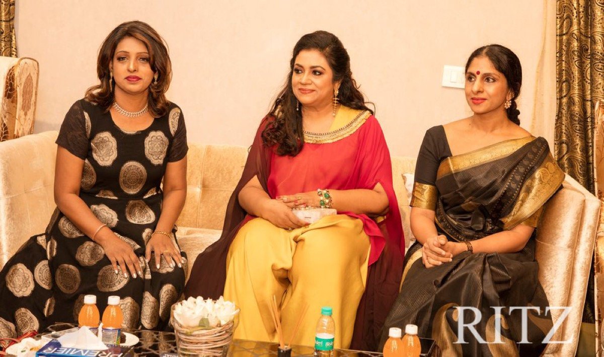 Founder Menaka Ramkumar at a DA Extensionzz press event in Chennai